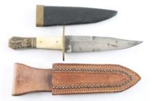 Vintage Coffin Hilt Belt Knife