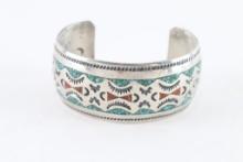 Native American Inlaid Cuff