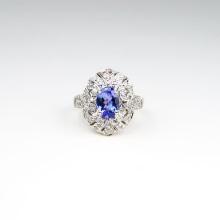 Elegant Antique Design Tanzanite