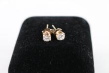 Classic Diamond Stud Earrings