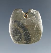 1" miniature Pendant that was anciently salvaged. Found in Seneca Co., Ohio. Ex. Garry Mumaw.