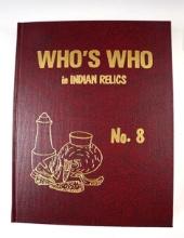 Hardback Book: Who's Who in Indian Relics No. 8, first edition 1992.