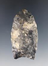 2 3/16" Paleo Fluted Holcomb in excellent condition. Recovered in Columbus, Franklin Co., OH