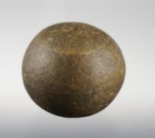 1 3/4" Game Ball made from Diorite. Found in St. Louis Co., Missouri. Ex. Mike Malone.