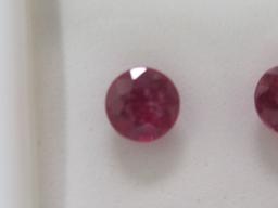 1.85 ct tw Rubies