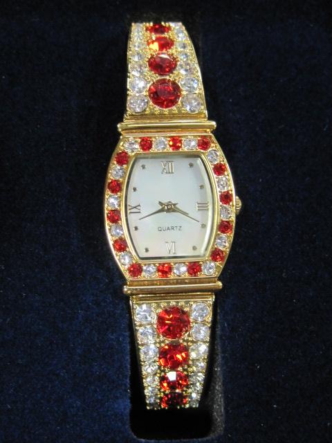 Danbury Mint Watch, Bracelet and Ring