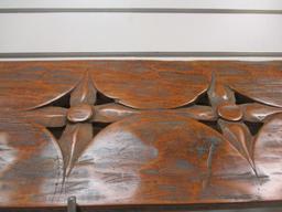 Carved Wood Architectural Panel