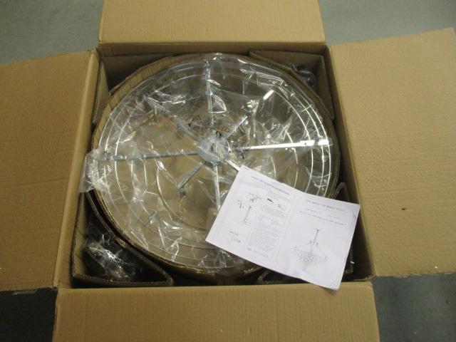 New Old Stock Model HG8910 Prism Chandelier