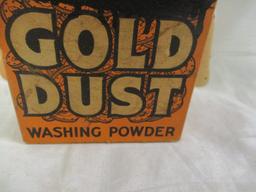 Gold Dust Washing Powders & 2 Black Americana Church Fans