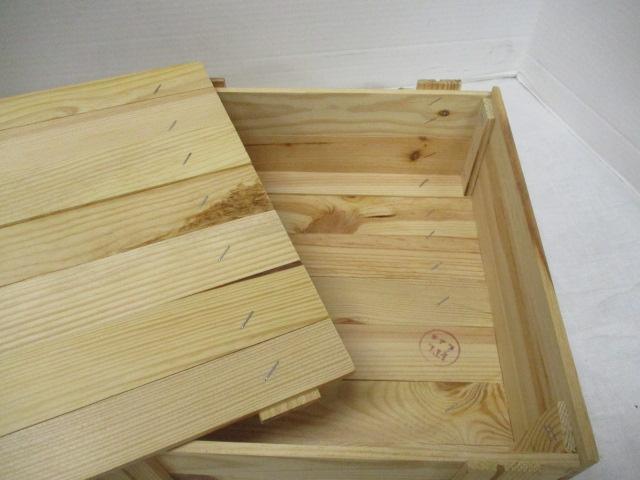 Crate Storage Box w/Fish on lid