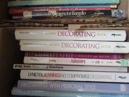 Large Collection of Crafting/Sewing/Painting/Jewelry Making/Home Decorating Books