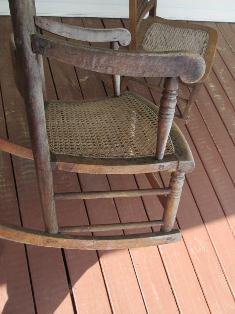 2 Antique Rocking Chairs