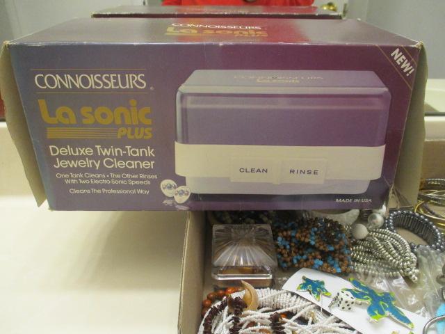 Connoisseurs LaSonic Plus Jewelry Cleaner and Fashion Necklaces, Bracelets, Brooches, Earrings, etc.