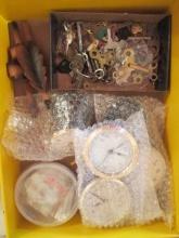 Skelton Keys, Clock Keys, Cuckoo Clock Pendulums and Quartz Clock Inserts
