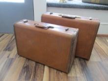 Two Vintage Samsonite Suitcases