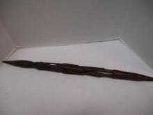 Hand Carved Tribal Staff