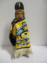 Tresham Gregg Signed Native American Carved Doll