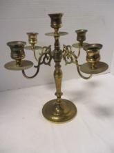 Brass 5 Candle Candleabra