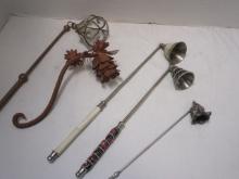 5 Various Style Candle Snuffers