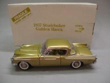 1995 Danbury Mint 1957 Studebaker "Golden Hawk" Diecast Car w/Original Box
