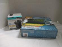 New Old Stock Intex 10" Twin Air Mattress with Electric Pump