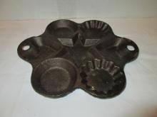 Cast Iron Shaped Cookie Pan
