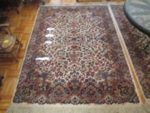 Karastan Floral Kirman Wool Area Rug