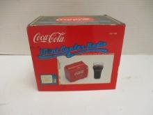 1991 Coca-Cola Mini Cooler Radio in Original Box