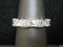 Eternity Band with CZ Stones