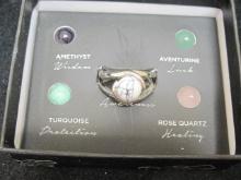 Interchangeable Crystal Ring Set in Box