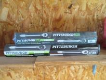 New Old Stock Pittsburg Pro Click Type 1/2" Drive and 3/8" Drive Torque Wrenches