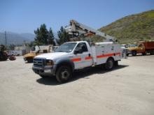 2007 Ford F550 XL SD S/A Bucket Truck,