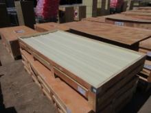 New Unused 7' Corrugated Galvalume Metal Roofing,