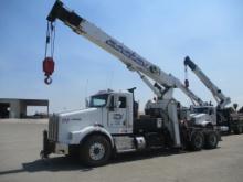 2013 Kenworth T800 T/A Crane Truck Tractor,