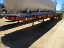 1985 Great Dane T/A Flatbed Trailer,