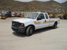 2007 Ford F250 XL SD Entended-Cab Pickup Truck,