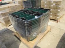 Lot Of Rubbermaid Recycling Side Saddle Baskets