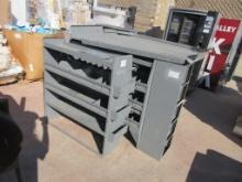 Lot Of Cargo Van Shelving Storage Racks,