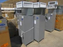 Lot Of (3) Carrier Opticlean Negative Air Machines