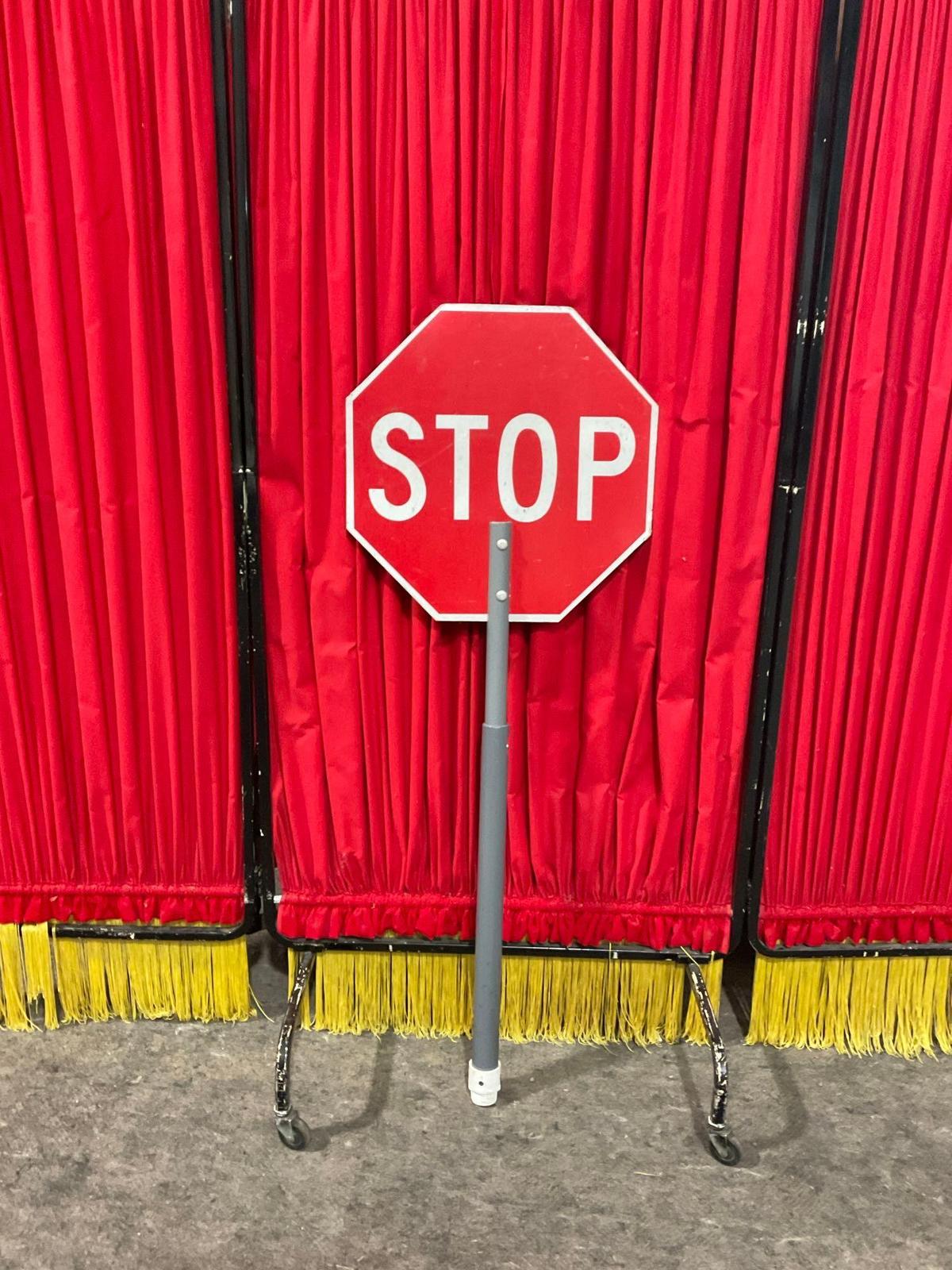 Stop and Slow sign w/ plastic mount - See pics