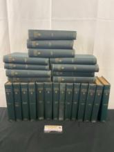 Antique 1903-04 LE #d 880/1000 Charles Paul De Kock Medal Edition Book Collection of 25
