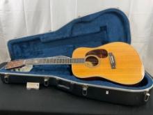 Martin & Co. D-93 1993 Acoustic Guitar, needs work w/ Martin branded Hard Case