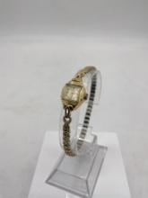 14k yellow gold antique women's wristwatch - Waltham Swiss movement - 12.39 grams ttw