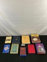 24 pcs Vintage Philatelic Stamp Collecting Book Collection. Airpost Catalogues. See pics.
