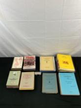 27 pcs Vintage Philatelic Stamp Collecting Book Collection. Hind Postage Stamp Catalogue. See pics.