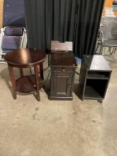 3pcs Home/ Office Furnishings w/ Side & End Tables - See pics