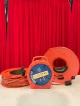 3 pcs Electrical Cord Wheel Storage Assortment. Snap-It Stor-A-Cord, Cordwheel & KordOWynd. See