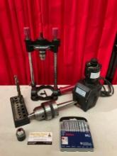6 pcs Construction Home Repair Tools & Supplies Assortment. Chicago Drill Bit Sharpener, Works. See