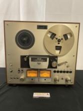 Vintage 1976 Akai 3-Head 3-Motor Auto Reverse Stereo Tape Deck Model no. GX-270D, Tested & working
