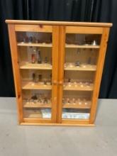 Custom Routing Bit Cabinet w/ 45+ Different Bits & Jointers - See pics